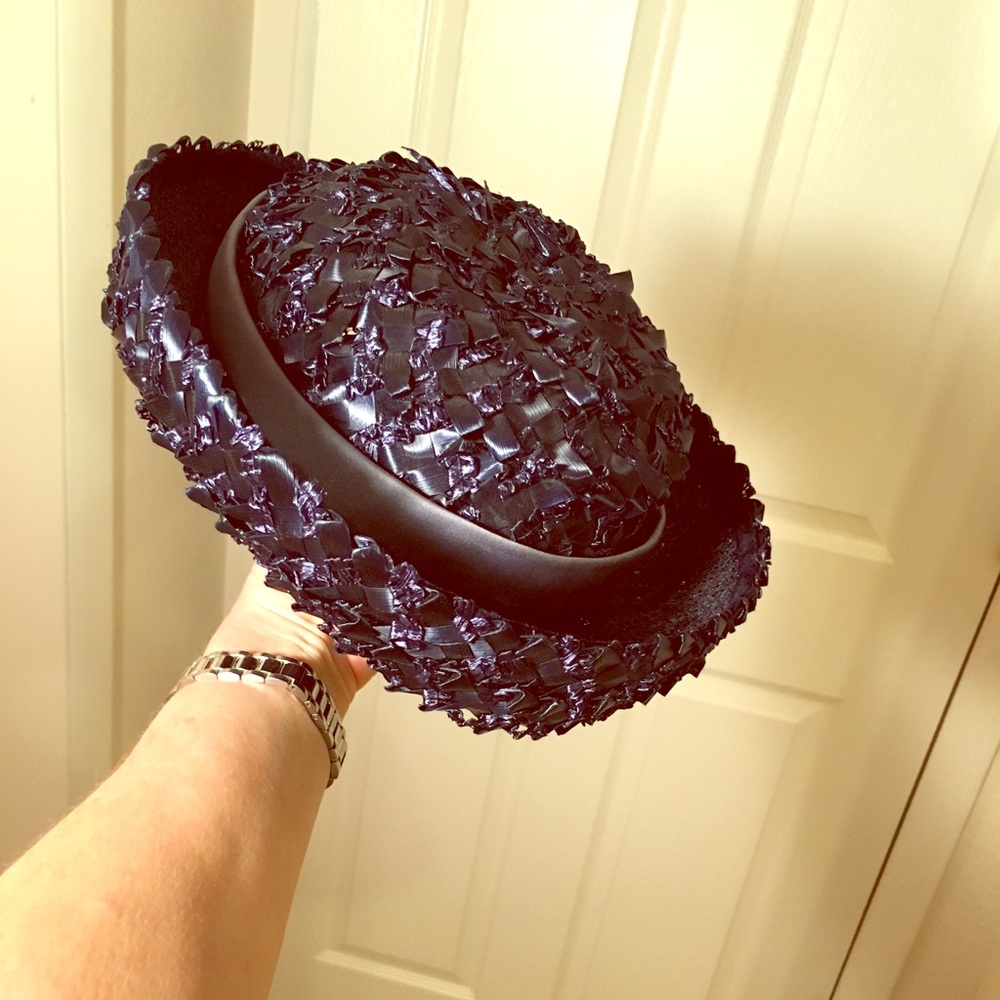 Vintage blue hat
